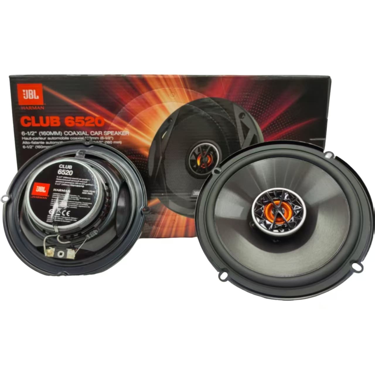 JBL Speaker CLUB 6520 Genuine Car Coaxial Speaker 150W Power 6.5 Inch Ultra-Wide Frequency Response