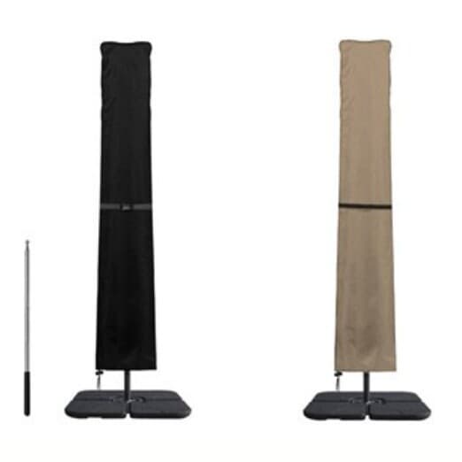 Oxford cloth floor standing audio dust cover speaker stand protective cover black/khaki