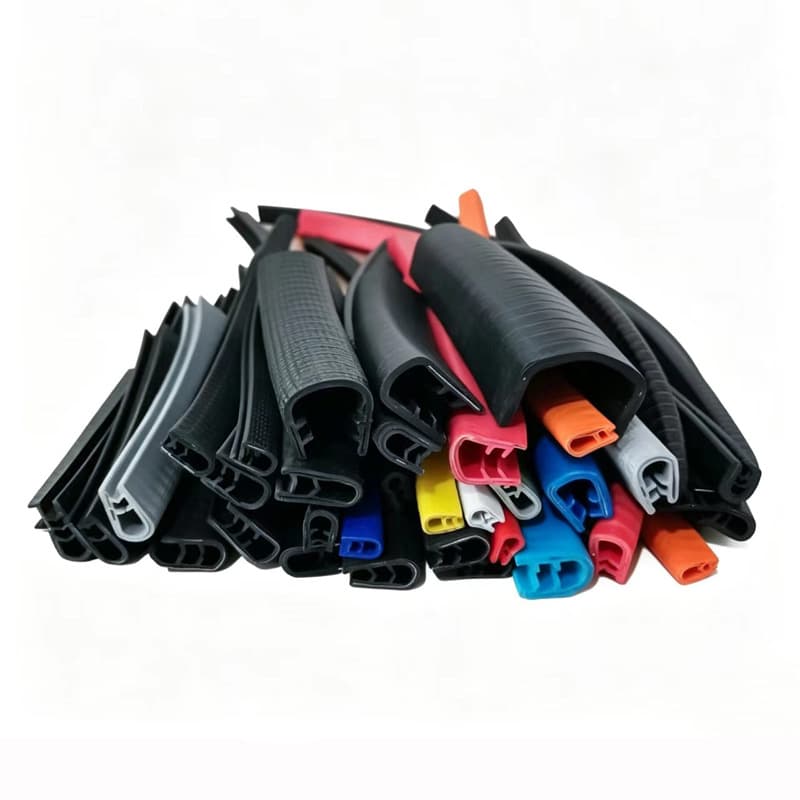 U-Shaped Rubber Edge Trim Seal Strip for Mechanical Sheet Metal, Cable Tray, Anti-Cut Hand Guard, Protective Decorative Trim