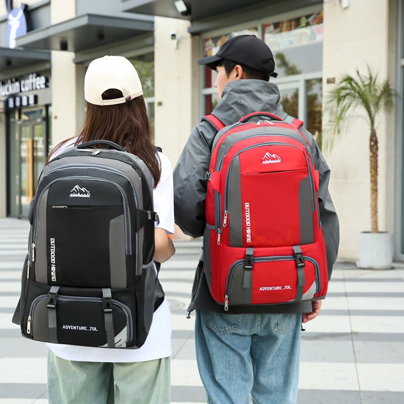 Cross-border Hiking Backpack Large Capacity 70L Outdoor Camping Travel Multifunctional Trekking Backpack Factory Wholesale