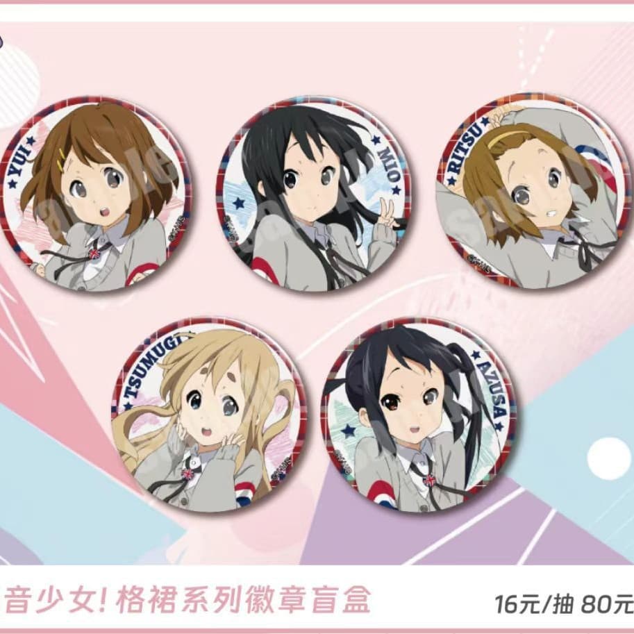 [Official Licensed] K-ON! The MOVIE K-ON! Official Merch - Plaid Skirt / Magazine Style / Swimsuit / Female
