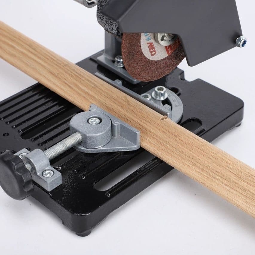 Angle Grinder to Cut-Off Machine Conversion Bracket, Thickened Base, Universal Fit for Hand Grinders, Durable