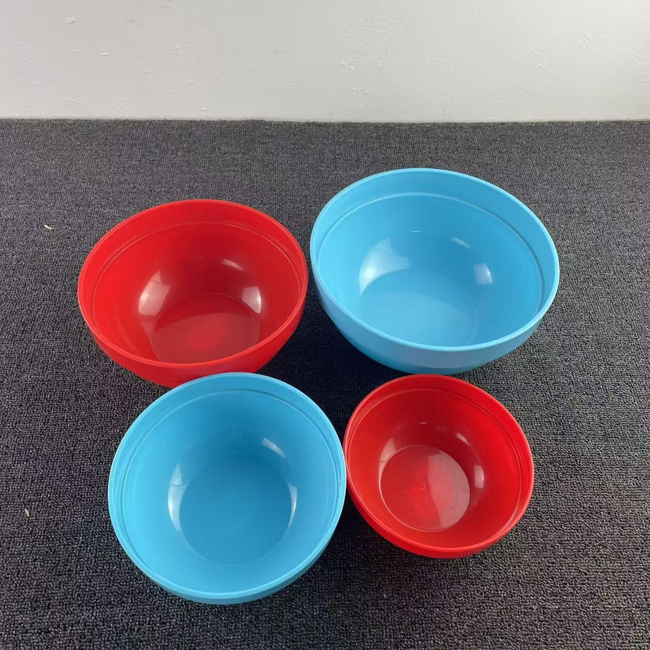 Tea bowl, tea basin, vegetable basin, plastic acrylic, restaurant, hotel hand wash basin, hot and spicy food salad bowl