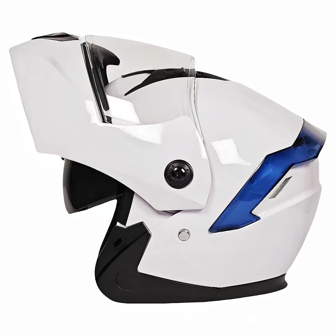 Cross-border Special Dual Lens Motorcycle Helmet Flip-up Helmet Electric Motorcycle Helmet Riding Safety Helmet