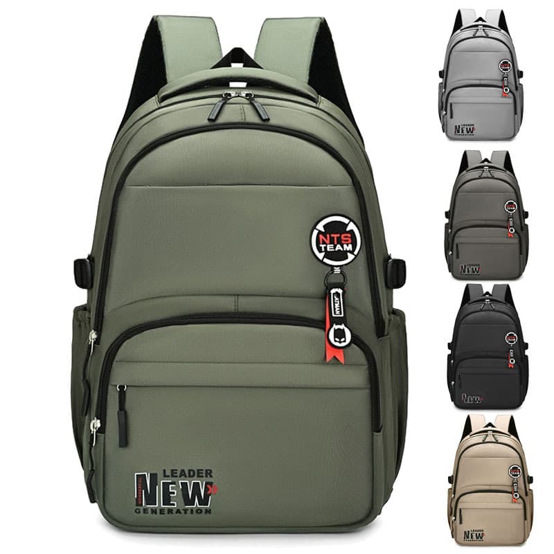 Large Capacity Student Backpack, Lightweight Casual High-Aesthetic Computer Backpack for Middle and High School Boys and Girls