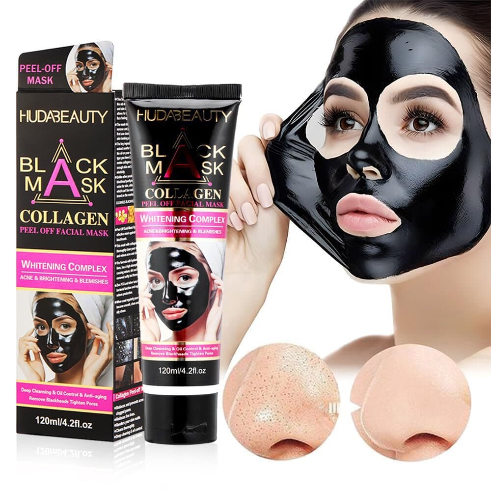 HUDA Beauty Peel Off Facial Mask - Acne, Blackhead Removal, Brightening