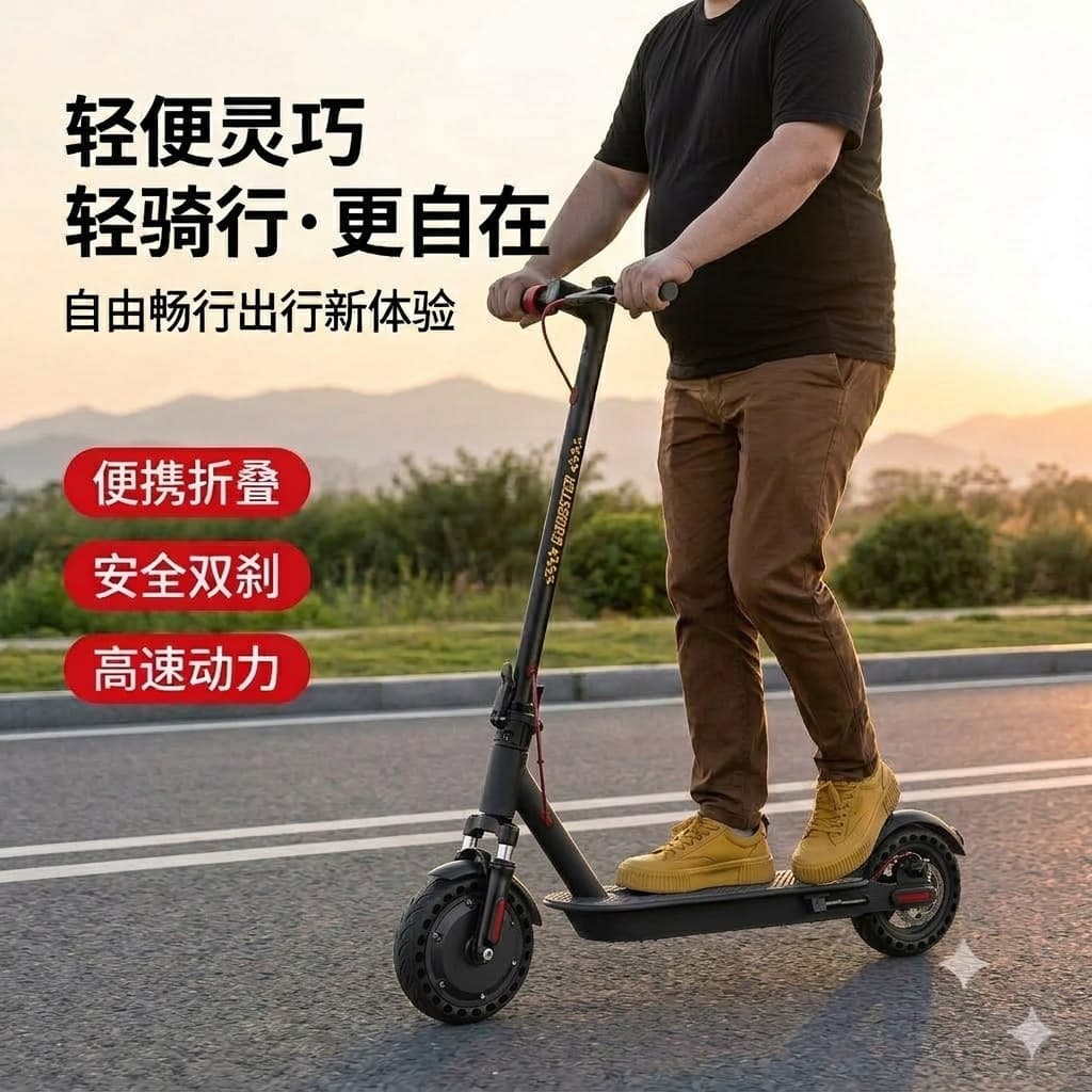 Electric Scooter, Foldable E-Scooter, Commuter Electric Scooter for Work, Factory Direct Export