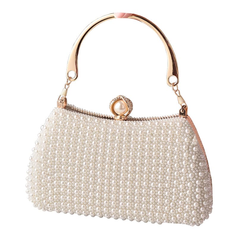 Strictly Selected Elegant Pearl Evening Bag, Lady Cheongsam Dress Bag, Party Handbag, Cross-Border Supply Factory