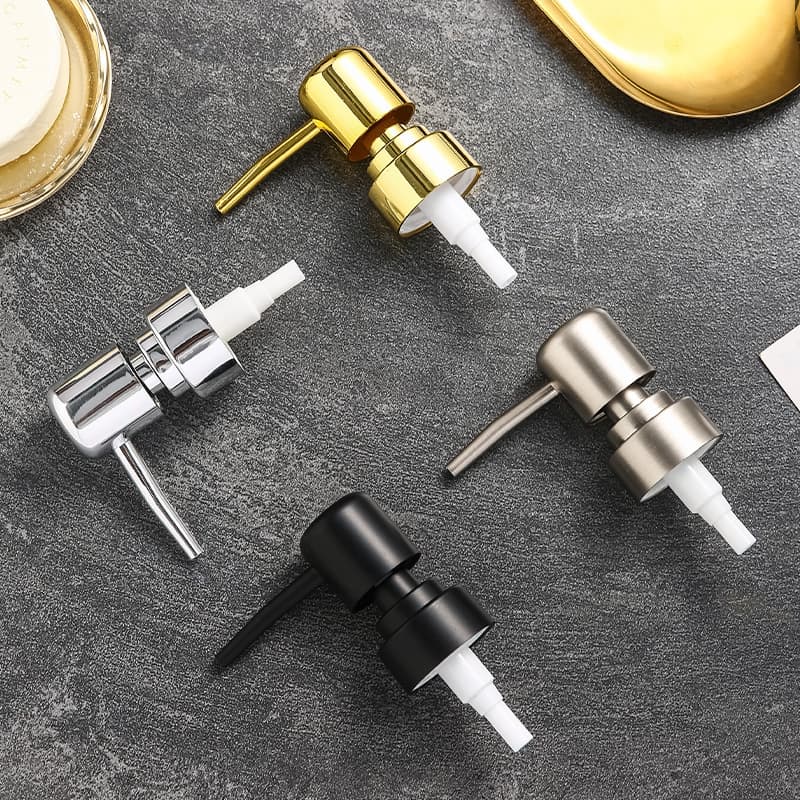 28 tooth spray lotion bottle press head hand wash nozzle ABS pump head shampoo pump head