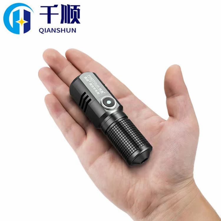Cross-border P50 Super Bright Flashlight Long-range Portable Mini Rechargeable Outdoor Light Type-C Home Use