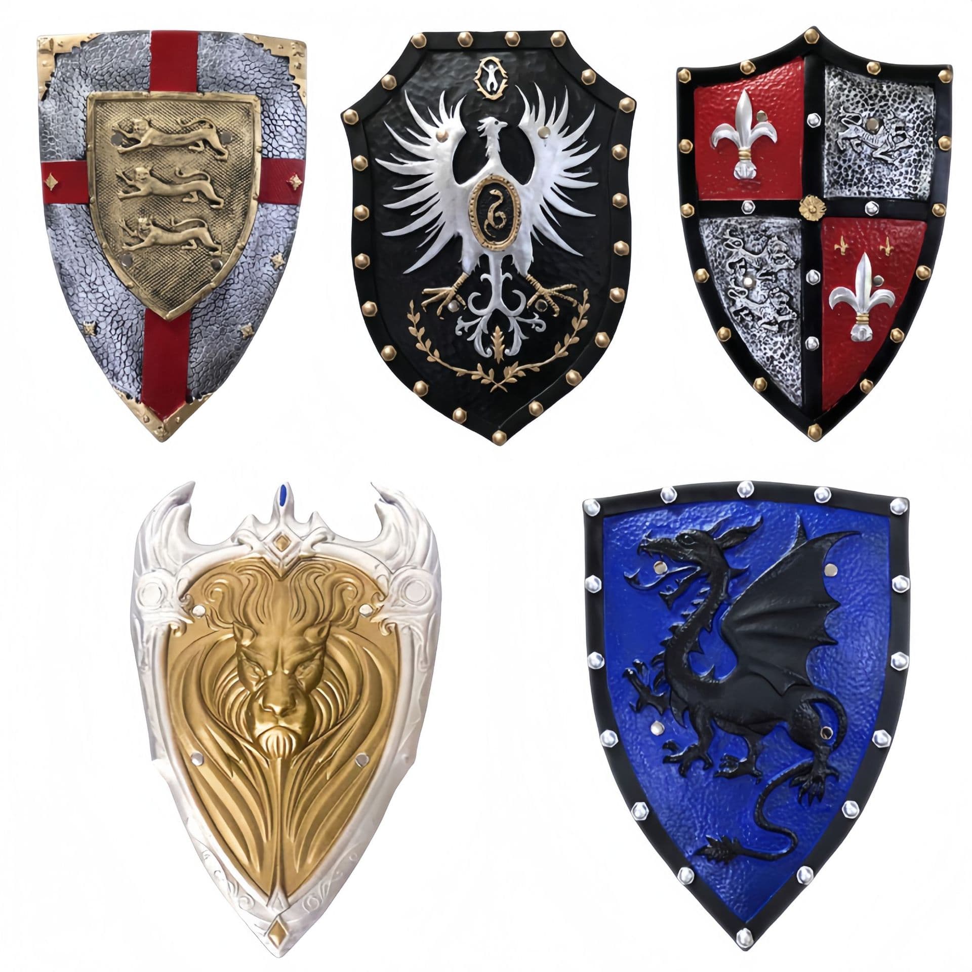 Halloween Captain America Shield PU Children's Toy Sword Dagger Simulation Ancient Roman Warrior Cosplay Performance Prop