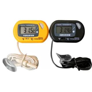Aquarium Thermometer Reptile Turtle Sucker Diving Pet Tank with Probe Waterproof Electronic Thermometer ST-3