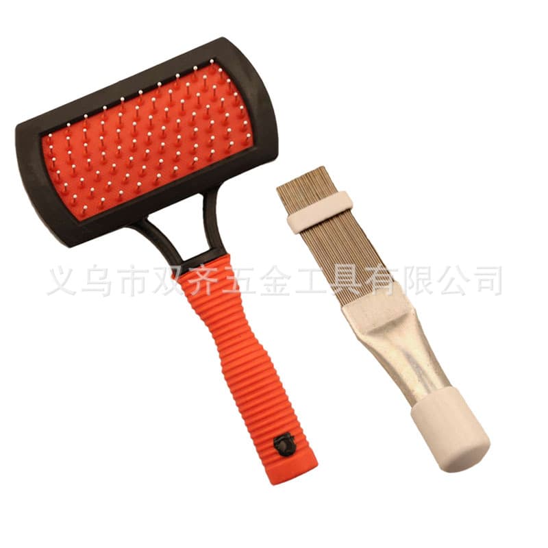 Cross-border Fin Comb Air Conditioner Brush Evaporator Coil Condenser Coil Straightener HVAC Cleaning Brush Set