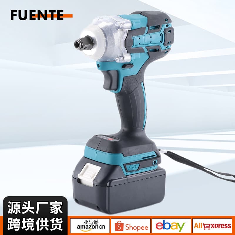 High-power electric wrench for home use, high torque electric wrench for cross-border trade, multi-functional lithium battery wrench