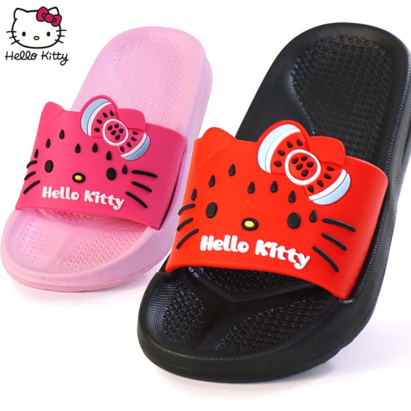 Dropshipping hellokitty children's slippers cute cartoon girls summer lightweight non-slip home slippers