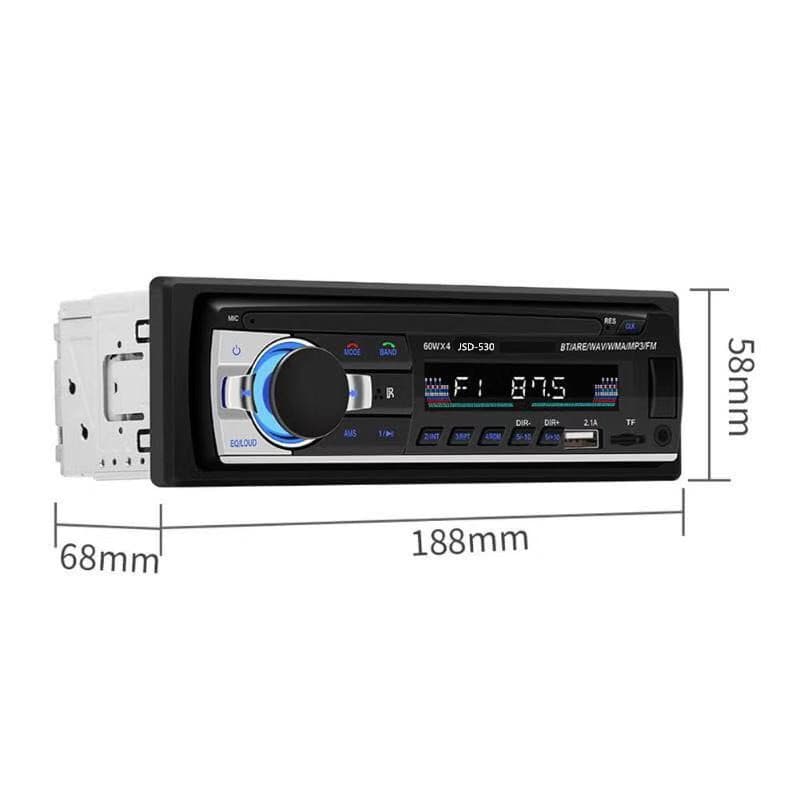 Car MP3 Bluetooth Player Factory Direct Plug-in Card Radio Car MP3 Audio JSD530