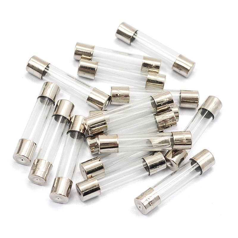 Glass Tube Fuse 6x30mm 250V 1A 2A 3A 4A 5A 6A 7A 8A 10A 15A