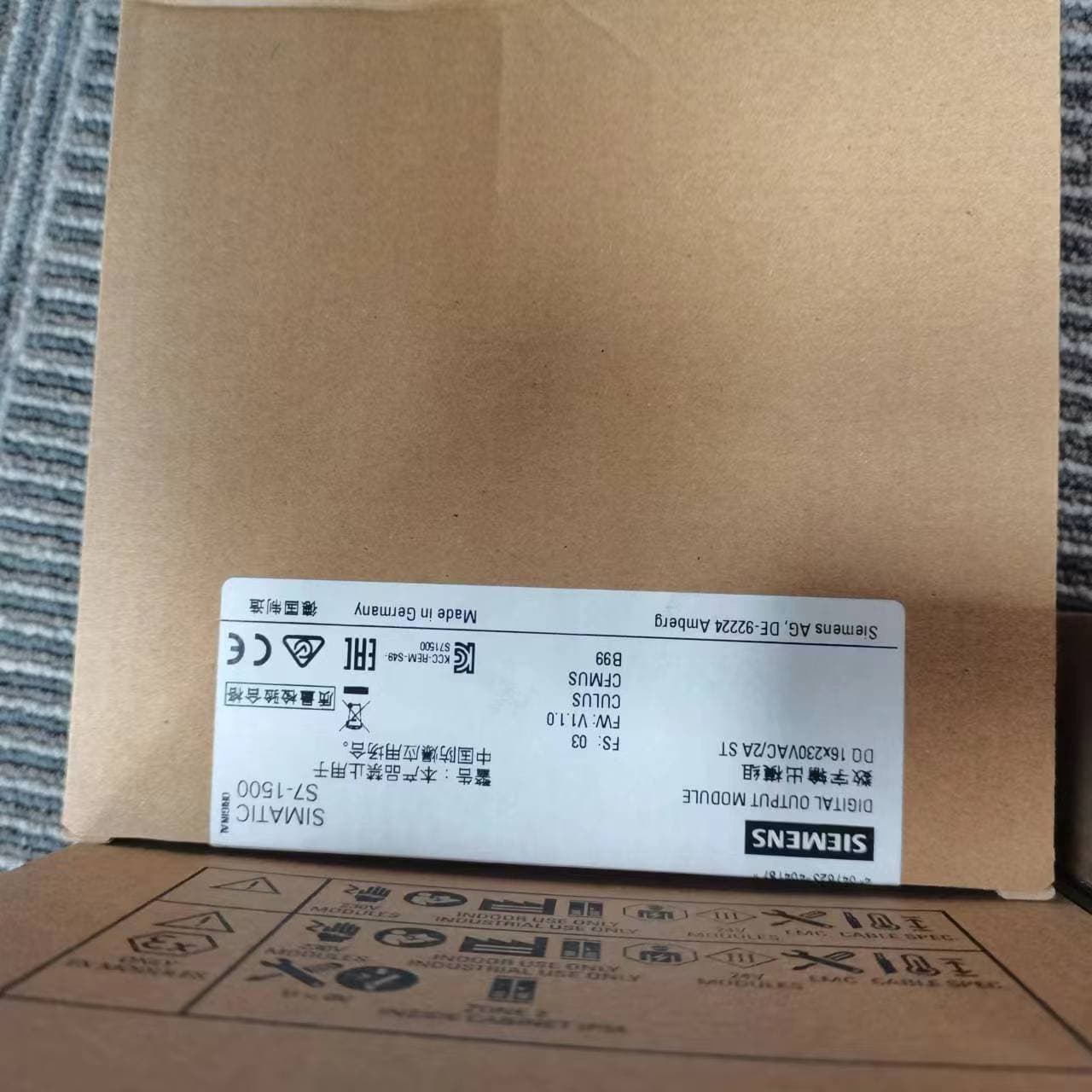 6ES7517-3AP00-0ABO Siemens S7-1500 series CPU module genuine in stock