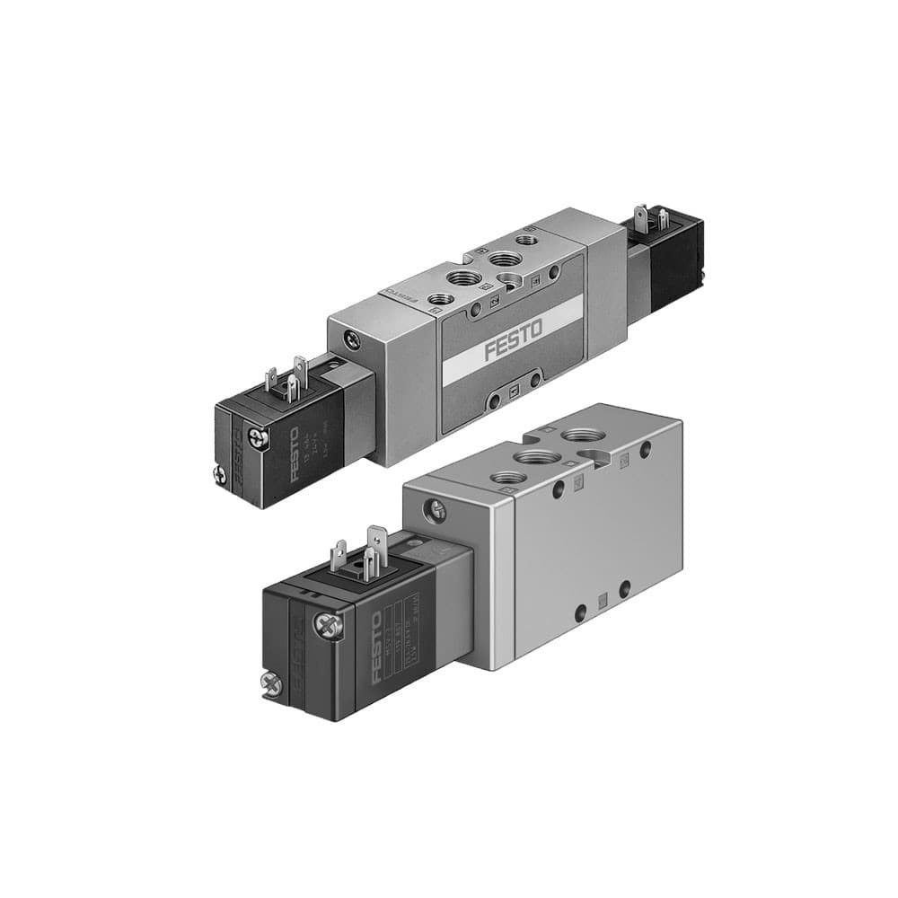 FESTO Solenoid Valve JMVH/MVH-5-5/3E-1/4-1/8-3/8-L-B 19701 19136 19779