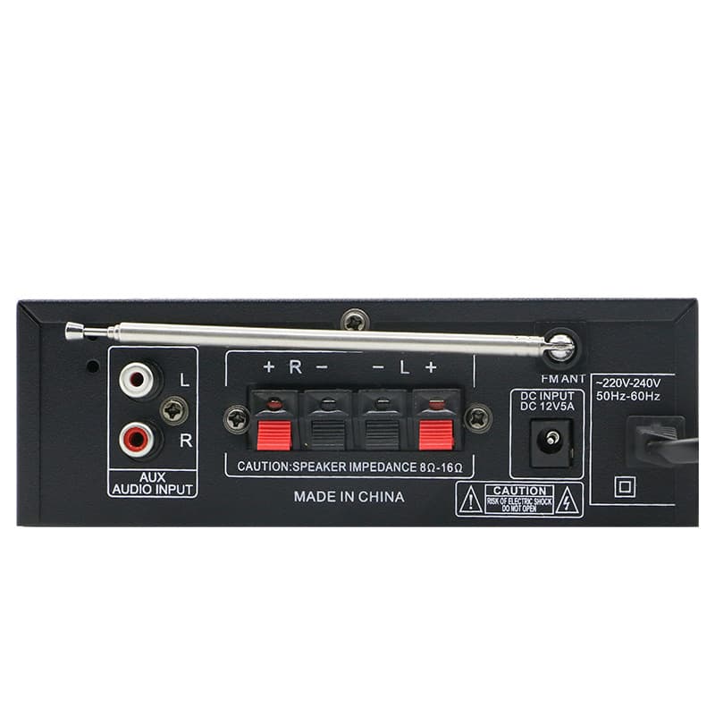 220V High-Power Bluetooth Amplifier Home Audio Speaker Amplifier Audiophile-Grade Small Fixed-Impedance Amplifier