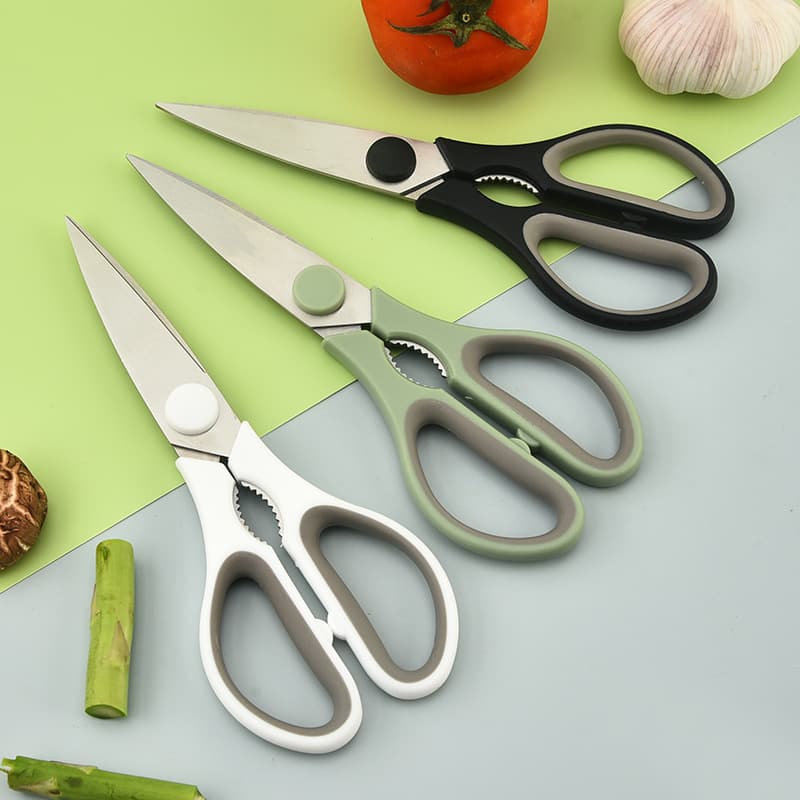 Multi-functional Stainless Steel Heavy-duty Poultry Bone Scissors Household Kitchen Duck/Fish/Chicken Bone & Food BBQ Scissors In Stock