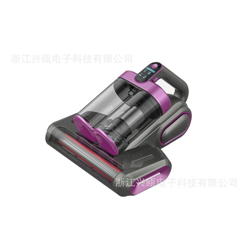 Home Mite Remover Dual-Cup Dust Bucket Ultrasonic UV Mite Removal Sterilization Machine Tool Single Cordless Handheld Vacuum Cleaner
