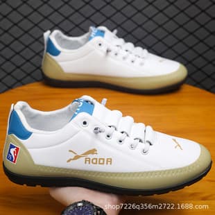 Men's Shoes Trendy Brand High-End Breathable Canvas Shoes Cross-border Hot Selling Casual Men's Sports Shoes Student Commuter Leisure Shoes