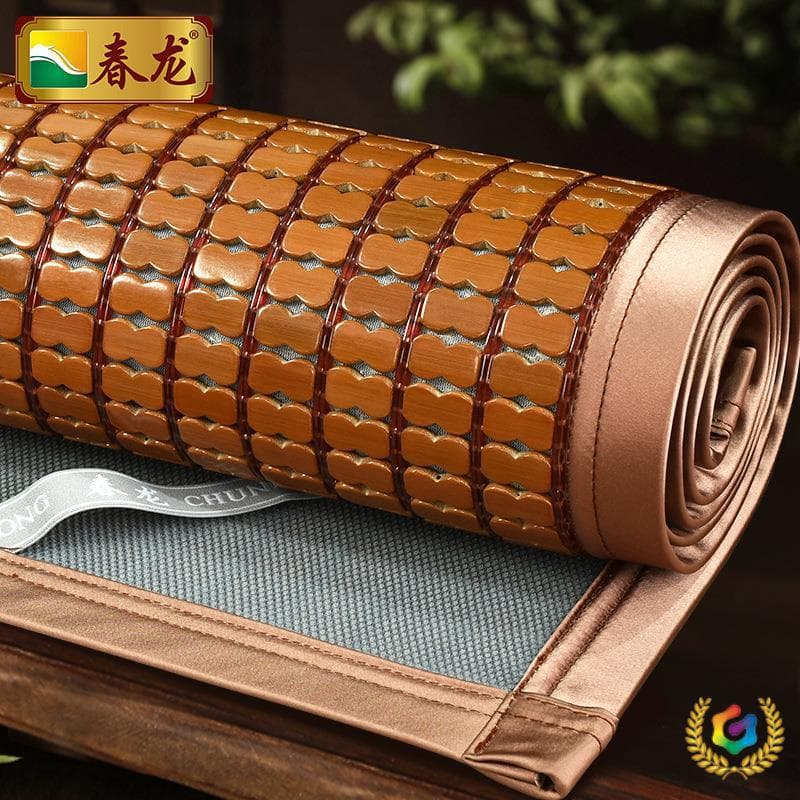 ✅ Foldable bamboo mahjong mat for summer, 1.8m mattress size, suitable for single/double beds and student dorms, wholesale available.
