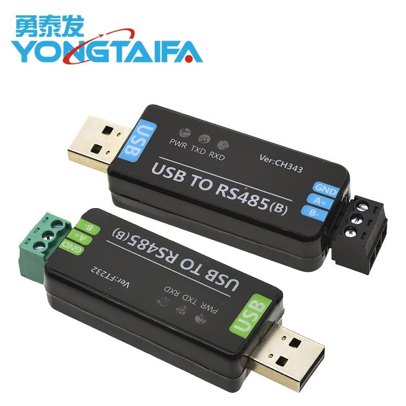Industrial-grade USB to RS485 serial converter and RS485 communication module FT232RNL/CH343G