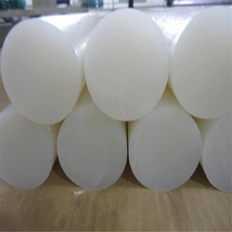 White Acid and Alkali Resistant PVDF Rod High Temperature Resistant High Hardness Polyvinylidene Fluoride Sheet Wear and Acid/Alkali Resistant PVDF Material