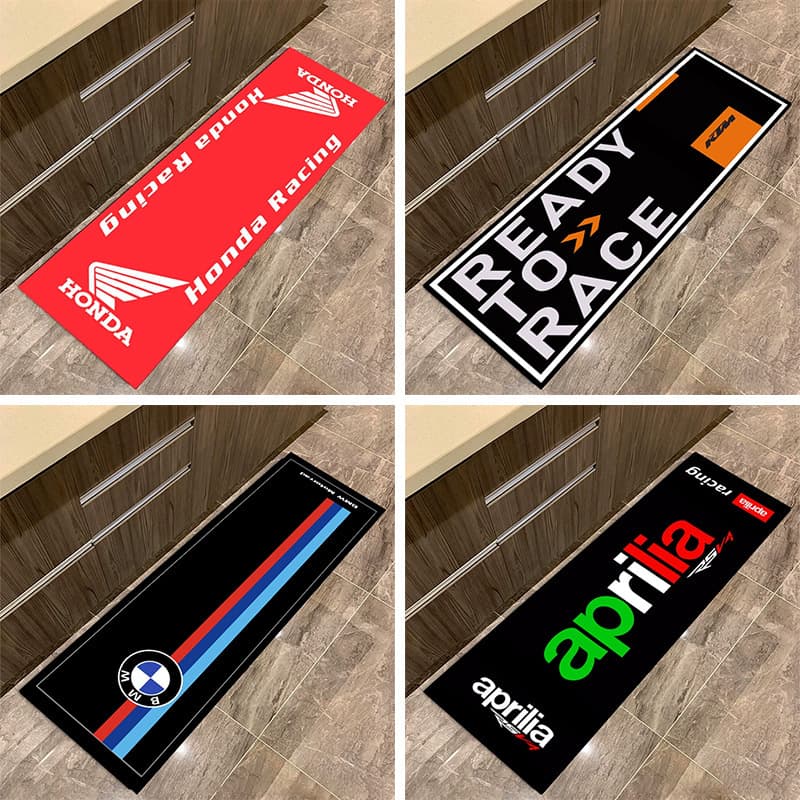 Motorcycle Enthusiast Carpet Motorcycle Team Carpet Display Special Floor Mat Carpet Bedroom Bedside Carpet Wholesale