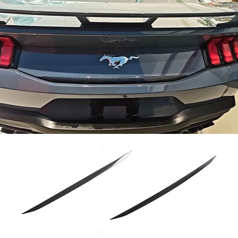 Suitable for Ford 24 Mustang rear trim strips, trunk trunk trim strips, sequin protection exterior trim strips