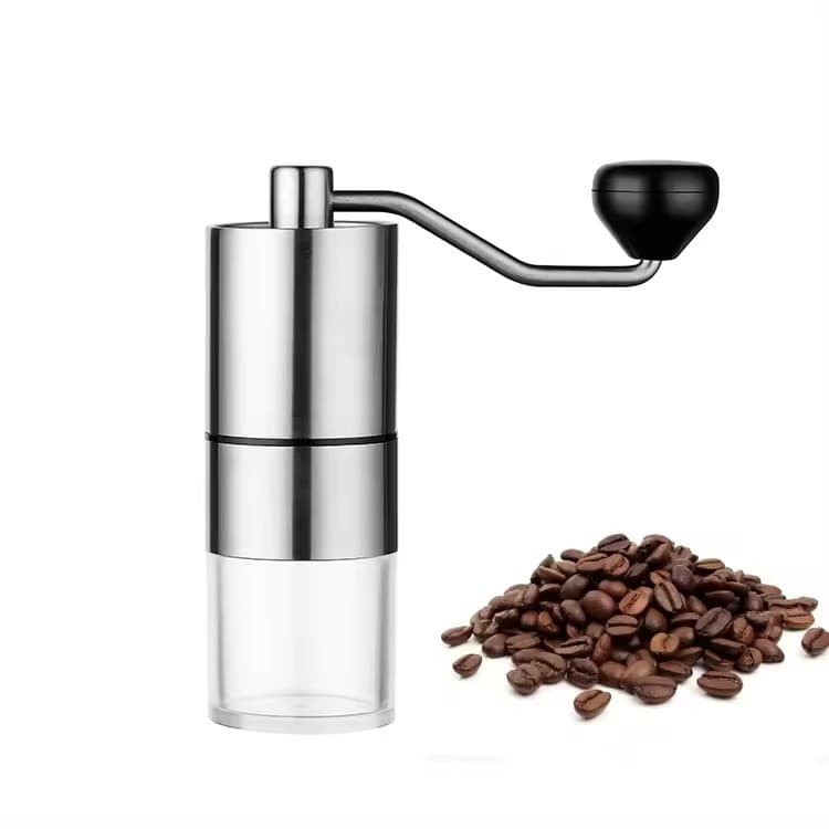 Manual Grinder Portable Coffee Grinder Fine Grinding Hand-crank Stainless Steel Coffee Bean Grinder Wholesale