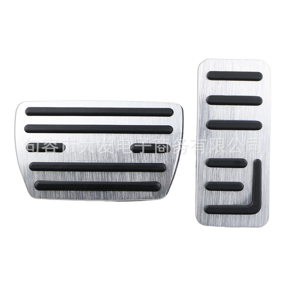For Honda 2021-2023 HR-V No-Drill Non-Slip Aluminum Alloy Accelerator and Brake Pedal Cover Modification