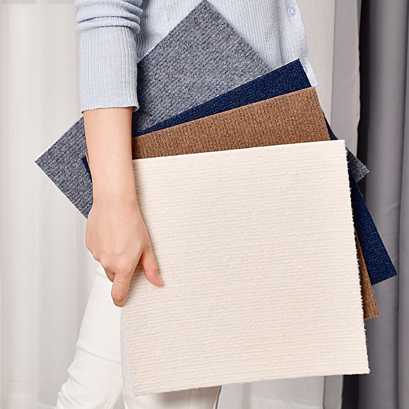 Large Area Spliceable Square Carpet Japanese Export Non-Slip Self-Adhesive Carpet
