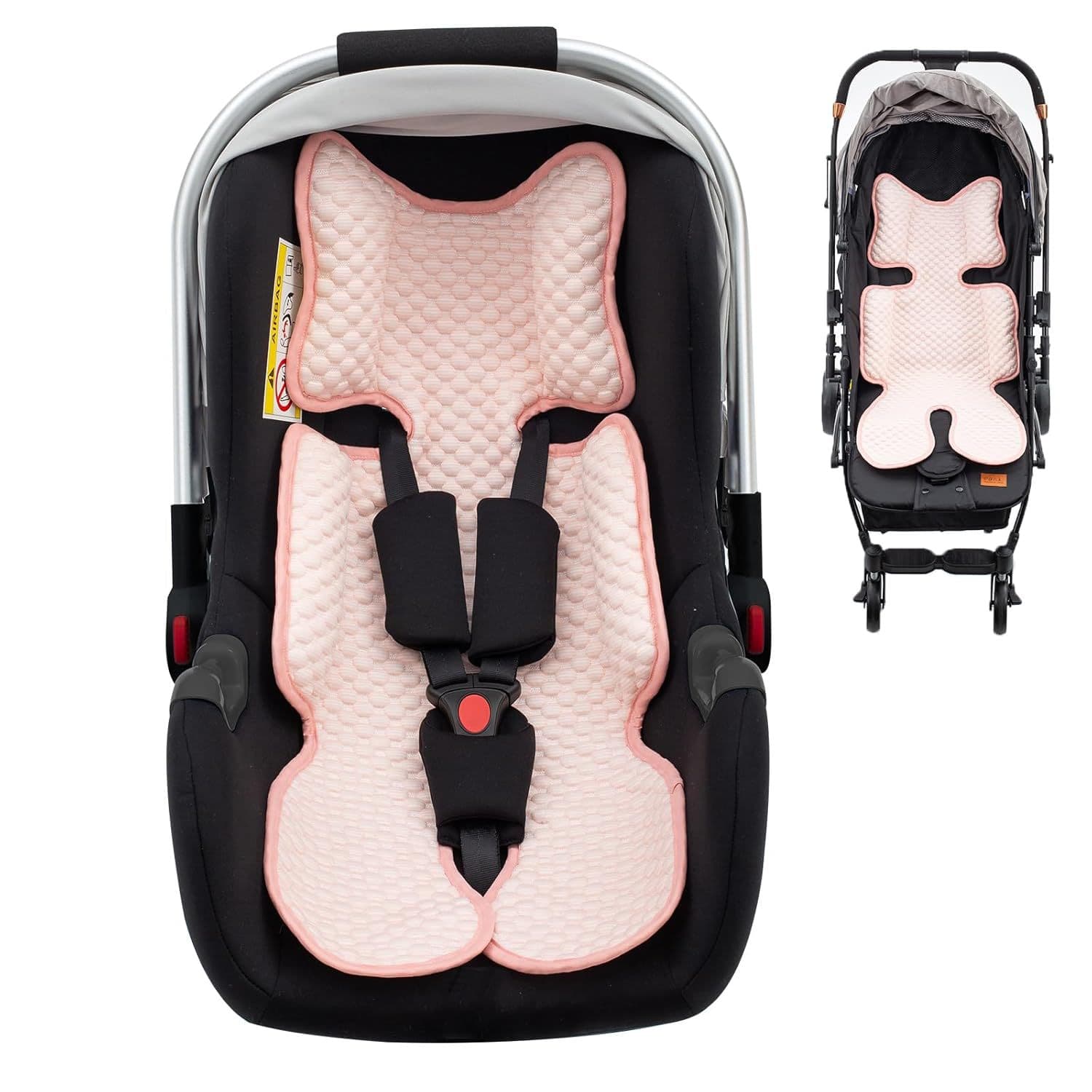 Cross-border e-commerce stroller mat four seasons ice-sense stroller seat cushion dining chair mat children's seat cushion