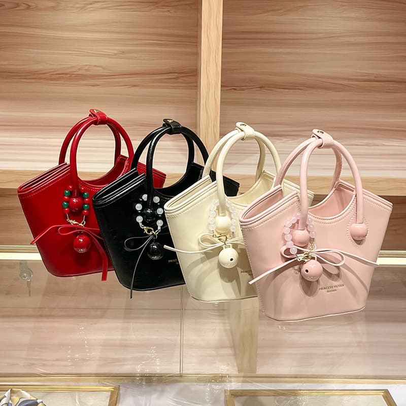 Muyan Princess Sweet Tea Tote Bag Women 2025 New Autumn Winter Handbag Shoulder Crossbody Bag Miu Style