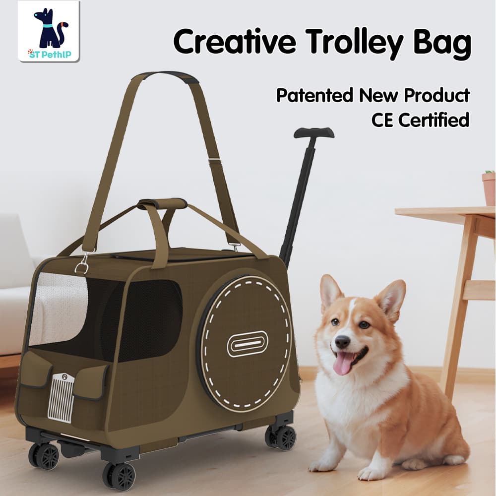Amazon Pet Stroller Bag Kitten Shoulder Bag Dog Handbag