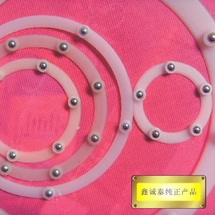 Factory direct sales of 3.5-inch plastic turntable with steel ball bearings, 360-degree rotating disc.