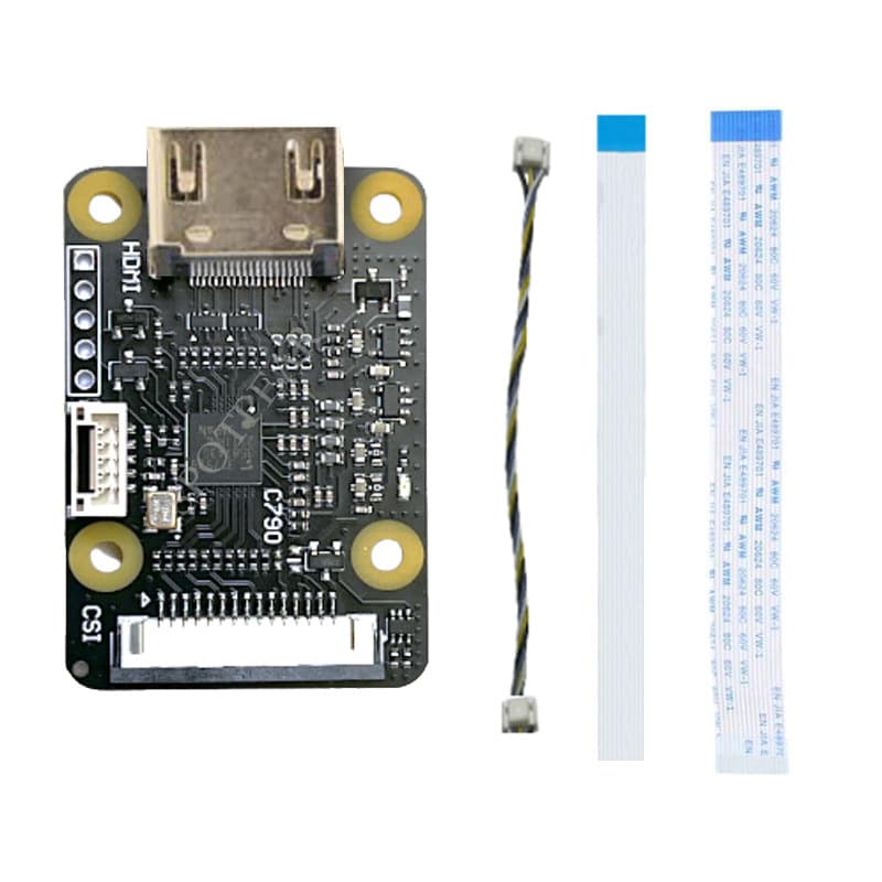 Raspberry Pi Camera HDMI to CSI-2 Adapter Board C790, HDMI IN Input up to 1080p25fps