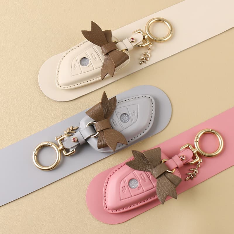 Suitable for BMW new 4 series key cover female blade X3X1X5X6 5 series 7 series 3 series car cute key cover
