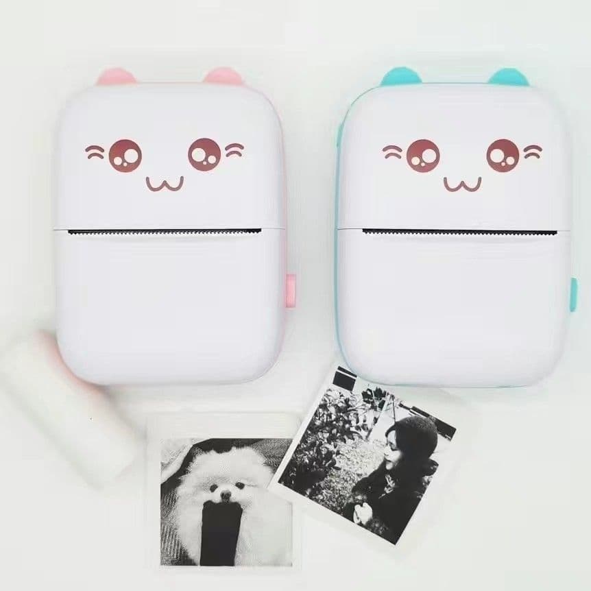 C9 Mini Kids Thermal Printer, Portable Photo, Mistake, and Label Printer