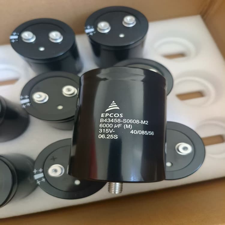 EPCOS B43458-S0608-M2 315V 6000UF electrolytic capacitor 77*105 M6 for frequency converter