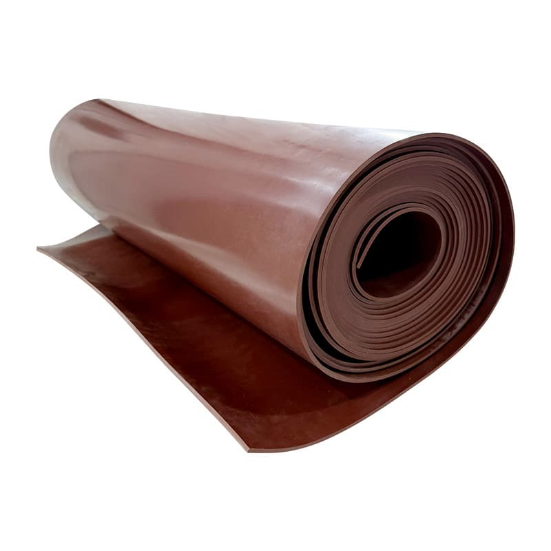 FKM Fluororubber Sheet, Acid, Alkali, Oil, and High Temperature Resistant FPM Pure Fluororubber Gasket for Chemical Use