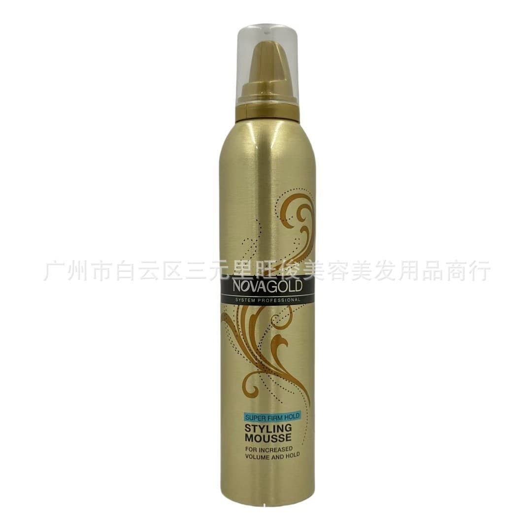 Foreign Trade Export Hair Styling Mousse, Curly Hair Moisturizing and Volumizing Wax, Foam Mousse, Oil Control, Volumizing and Long-Lasting Styling
