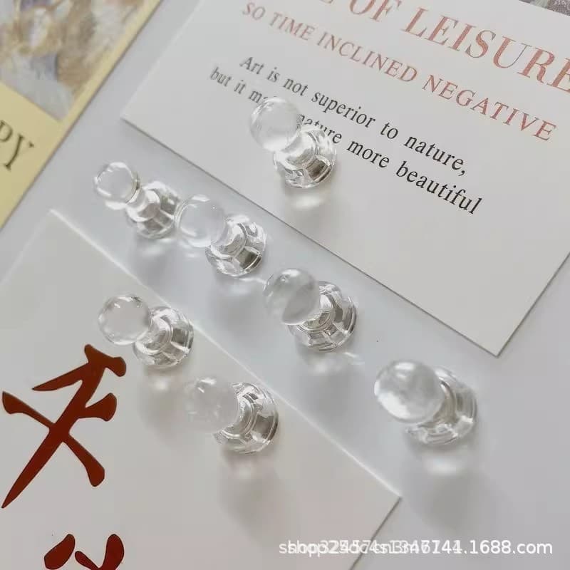 Strong Magnetic Thumbtacks, Powerful Magnetic Clips for Notes, Paintings, Blackboard Teaching, Refrigerator Magnets, Magnetic Thumbtacks, Magnetic Buttons, Magnetic Nails