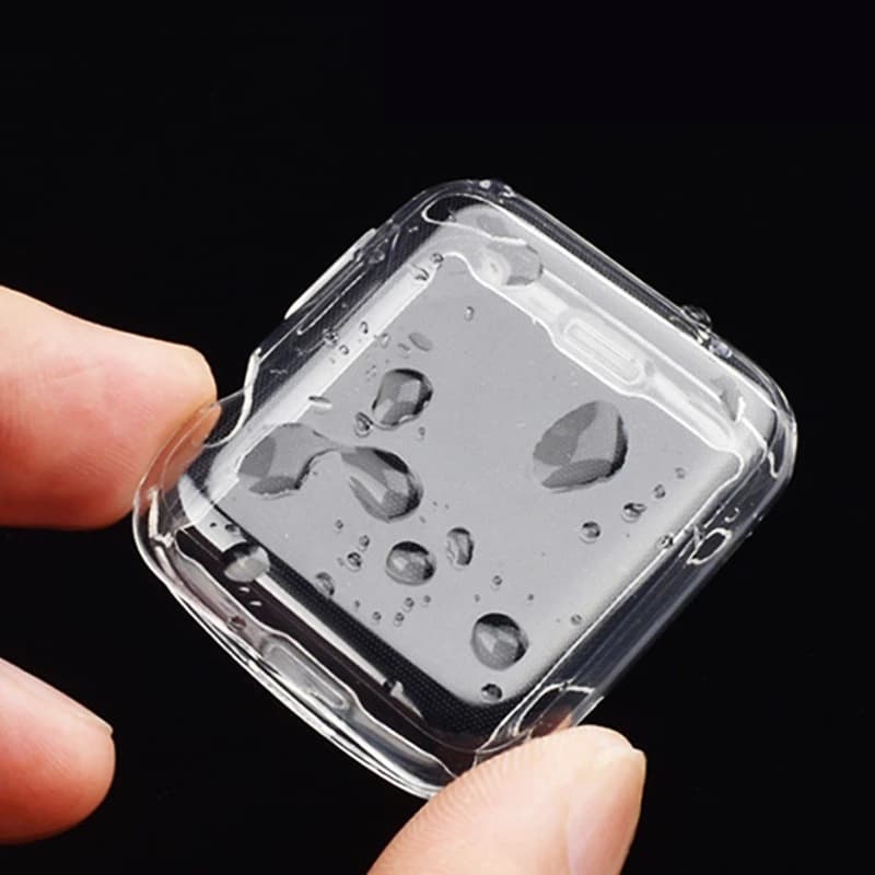 Apple Watch S7 S8 Ultra 49mm Transparent TPU Full Coverage Soft Case
