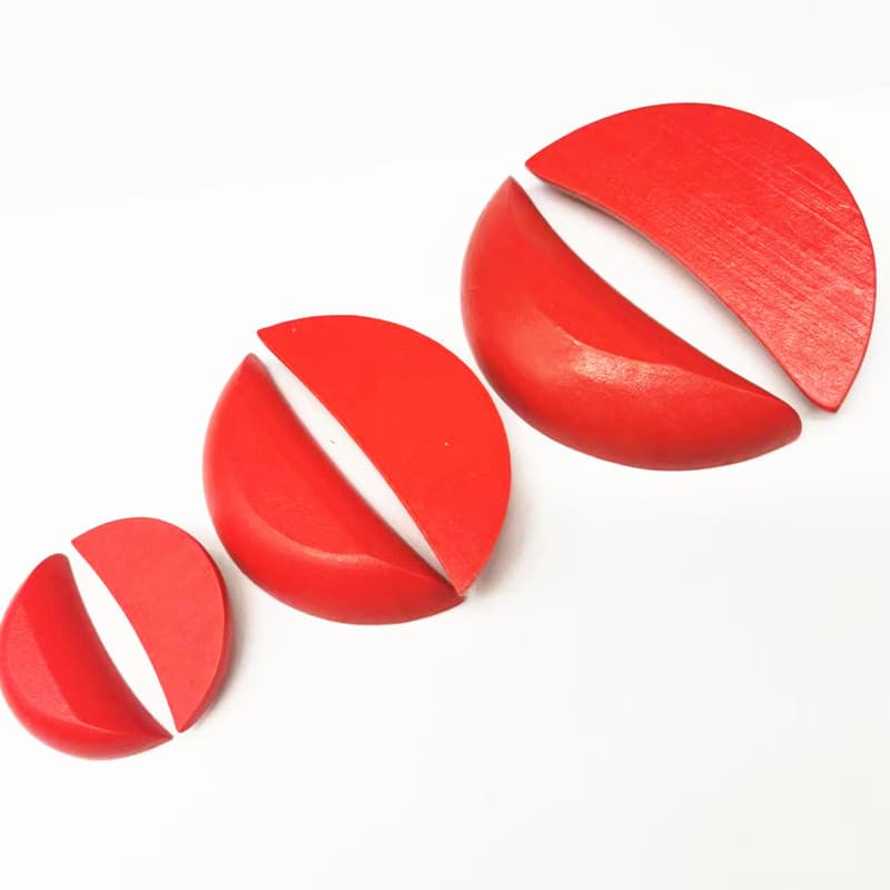 Wholesale Wooden Sheng Bei Fortune Cups Blessing Cup Refrigerator Magnet Sacred Divination Cup Zhuazhou Prop Jiao Cup Yin Yang Divination Tool