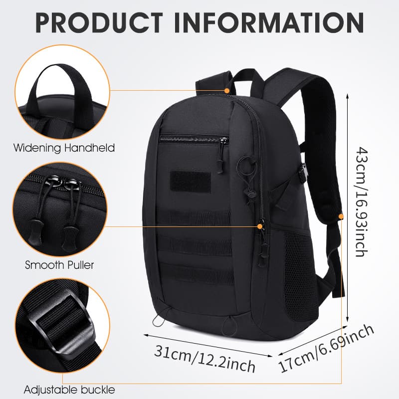 Cross-border outdoor tactical backpack large capacity fishing lure bag multifunctional portable mountaineering backpack summer camp