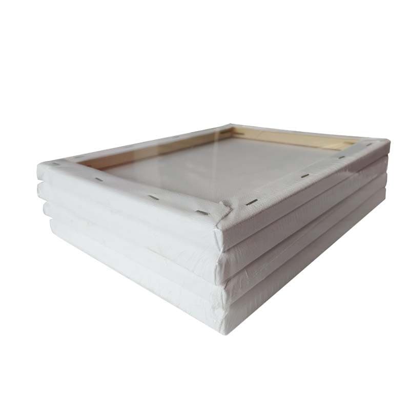 Cross-border export pine oil painting frame set pure cotton acrylic art student work frame